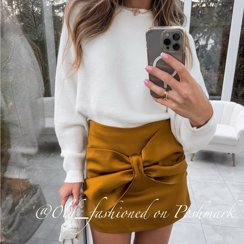 ZARA Bloggers Fav Bow Skirt